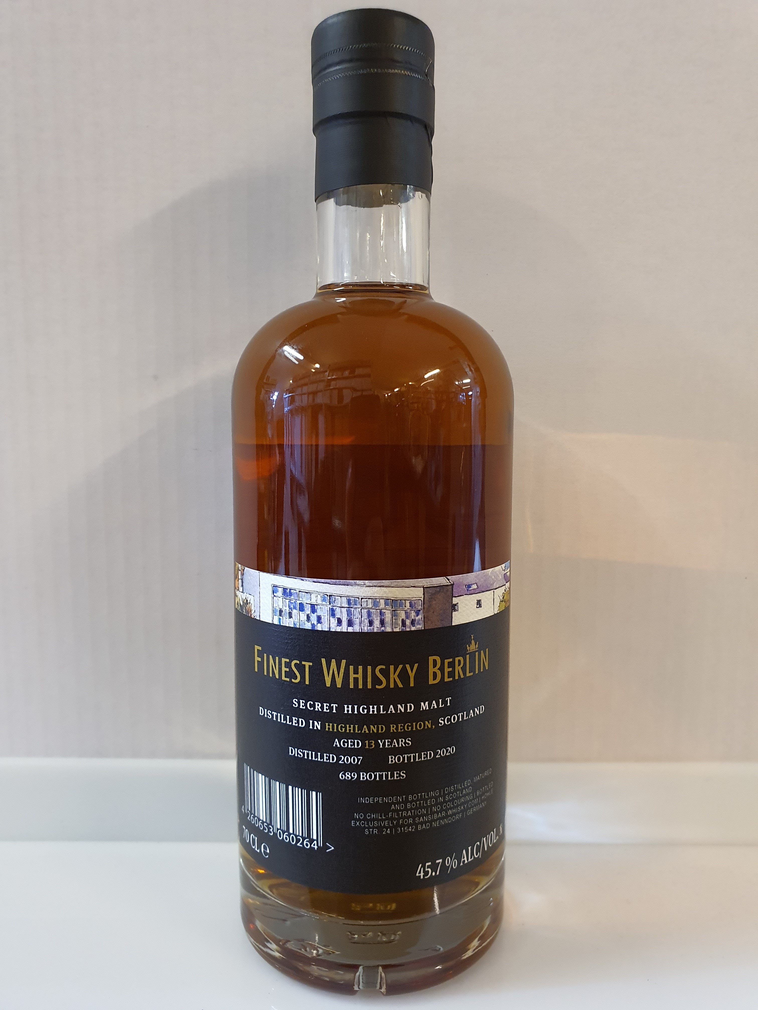 Secret Highland Malt 13y - Finest Whisky Berlin Batch 4