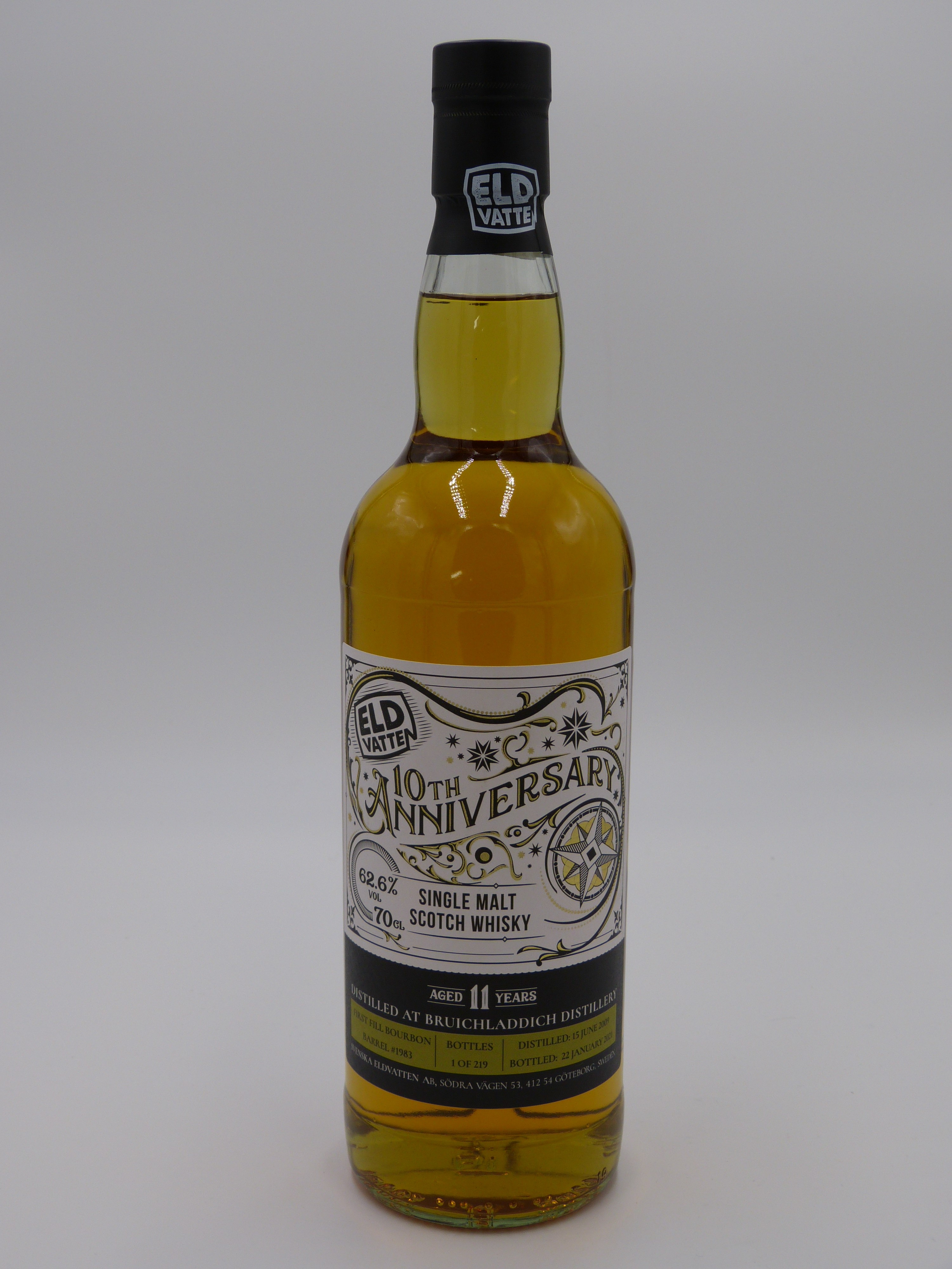 Bruichladdich 11y - Eldvatten