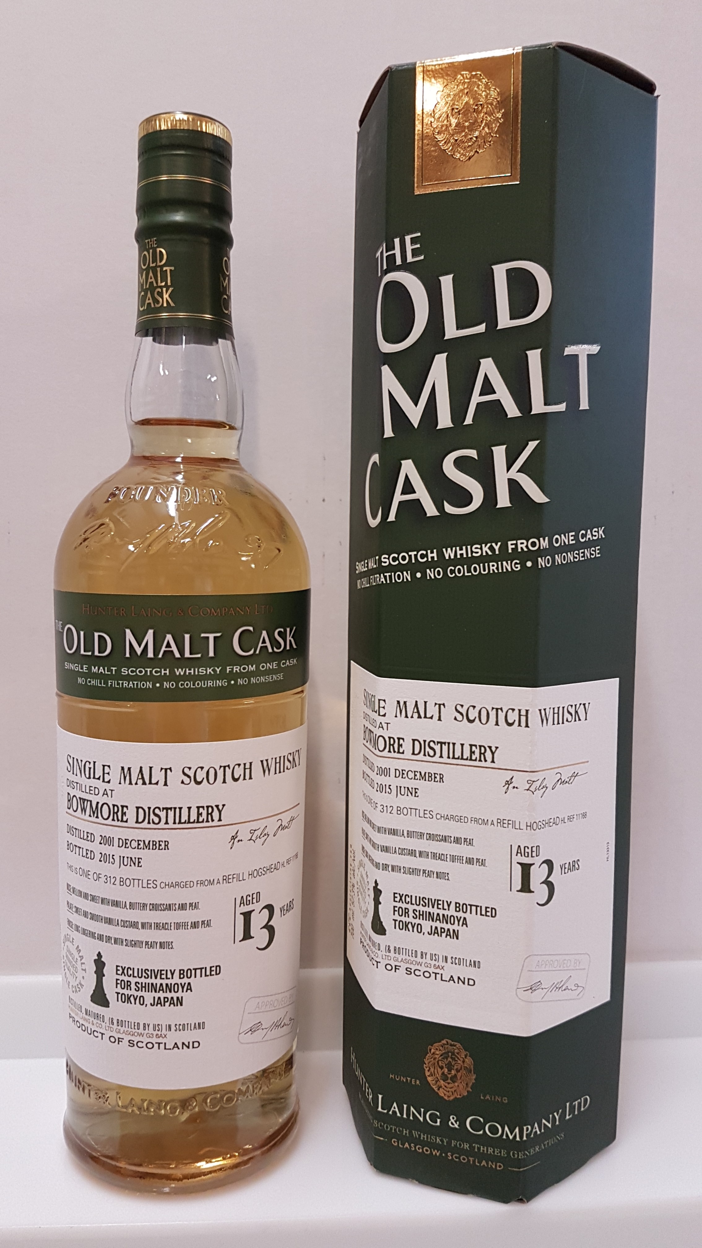 Bowmore 13y - Shinanoya